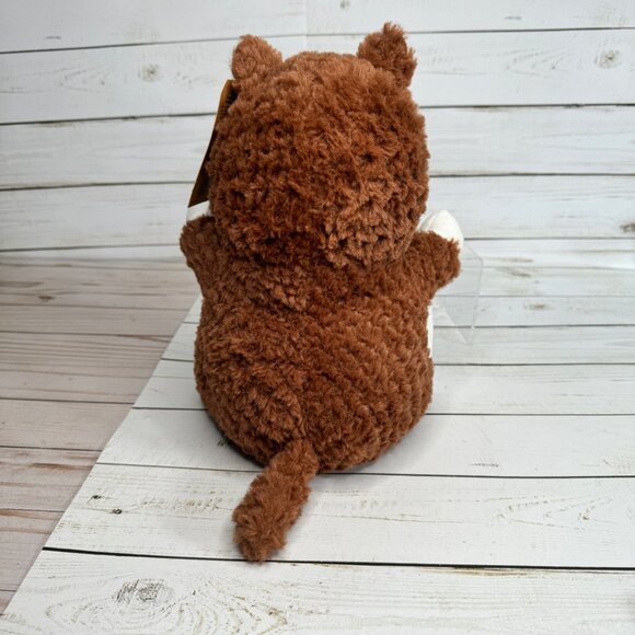 Petsmart Hope Brown & White Hamster Plaid Squeaky 11" Plush Toy 2023 - Picture 3 of 8